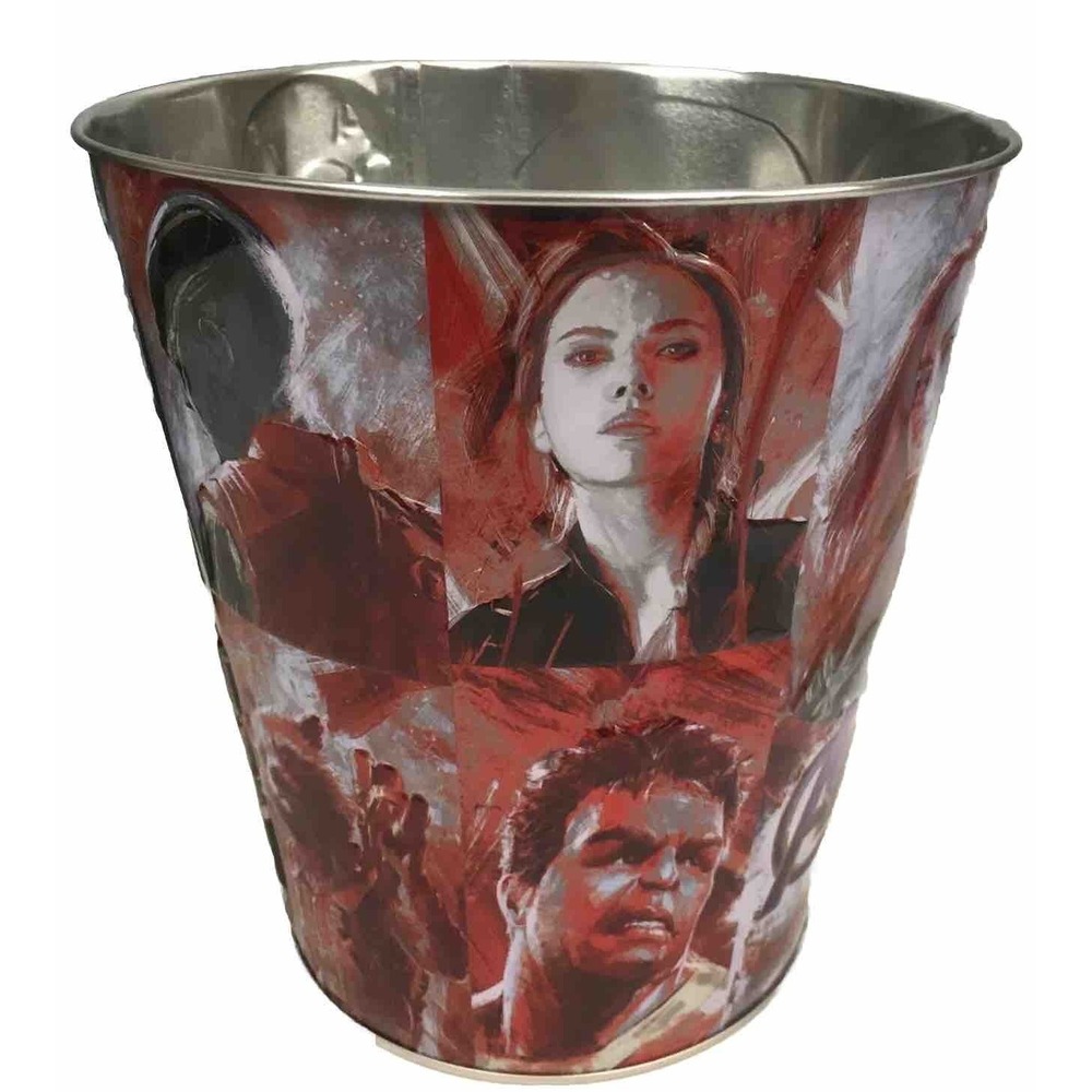 AMC Marvel Avengers Endgame Popcorn Tin Bucket 2019 D2